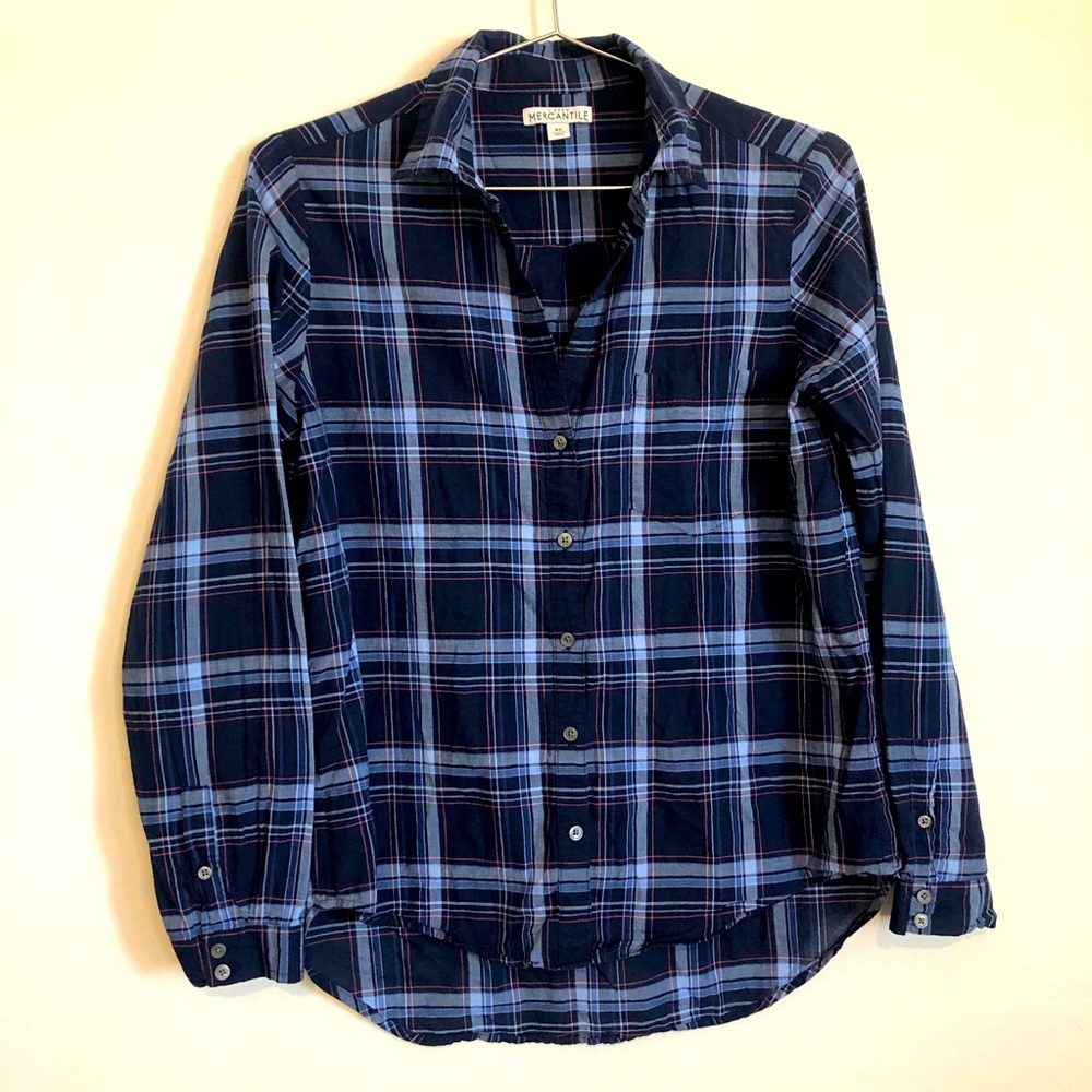 Plaid J. Crew Shirt